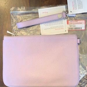 Thirty-One Rubie Mini Lavender WITH WRIST STRAP